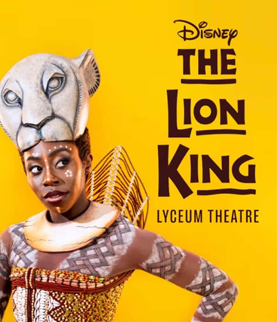A poster of the Lion King